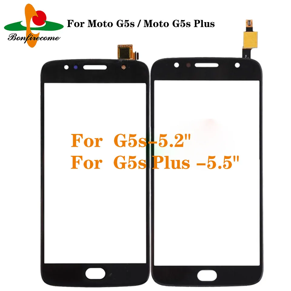 For Motorola Moto G5S XT1791 XT1792 XT1794 Touch Screen Digitizer Panel For Moto G5S Plus XT1802 XT1805 LCD Front Glass Sensor