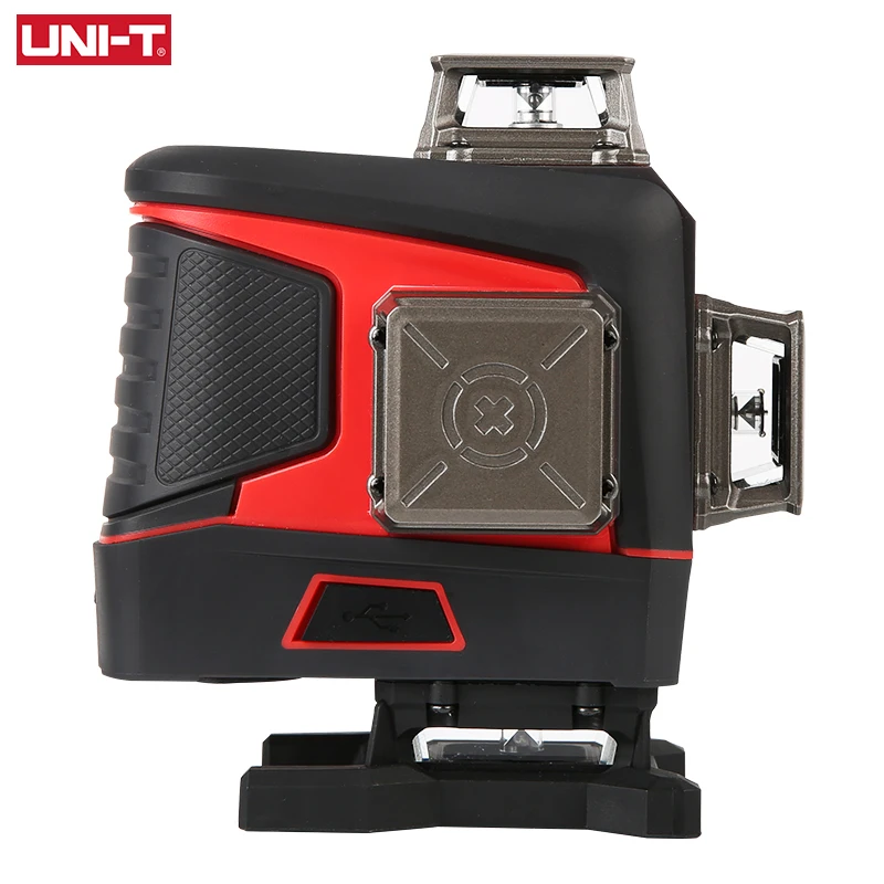 UNI-T-3D Linha Verde Nível Laser Auto Nivelamento, Controle Remoto, Horizontal e Vertical Cruz, Feixe Verde, 12 e 16 Linhas