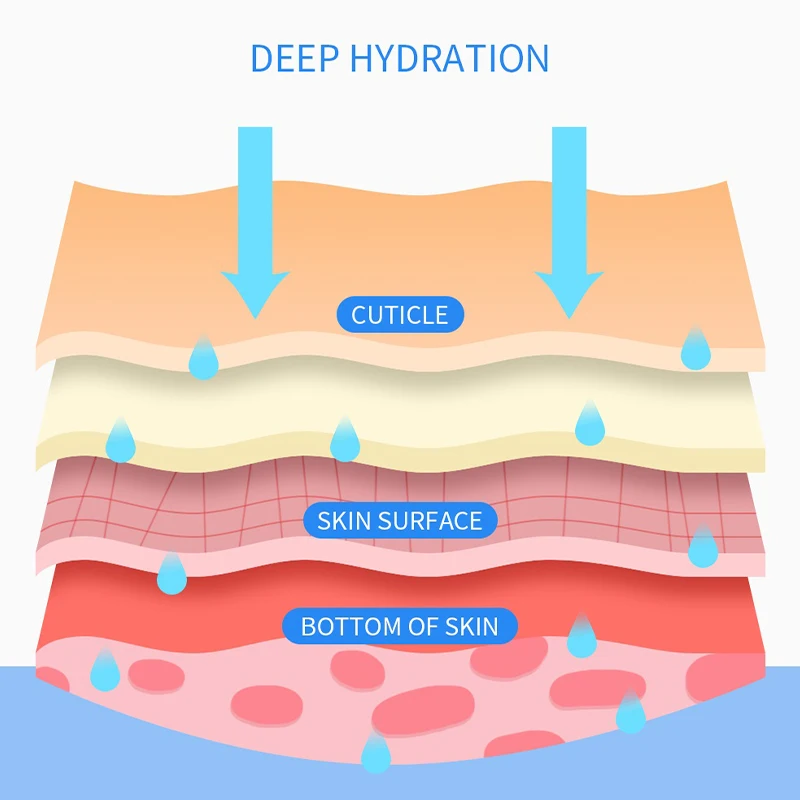 Elétrica 6 em 1 bolha pequena Dermabrasion máquina de limpeza profunda jato de água Hydro Diamond Facial Clean Dead Skin Removal