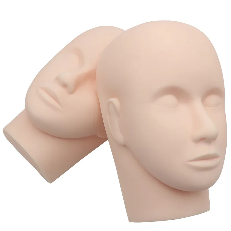 mannequin head for makeup practice mannequin head for eyelash Mannequin Training Head Closed Practice Model