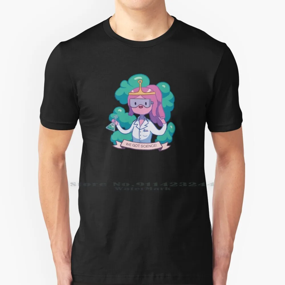 We Got Science T Shirt Cotton 6xl Princess Bubblegum Bonnibel Bubblegum Atimers Hora De Pb Peebs Bubbline Women