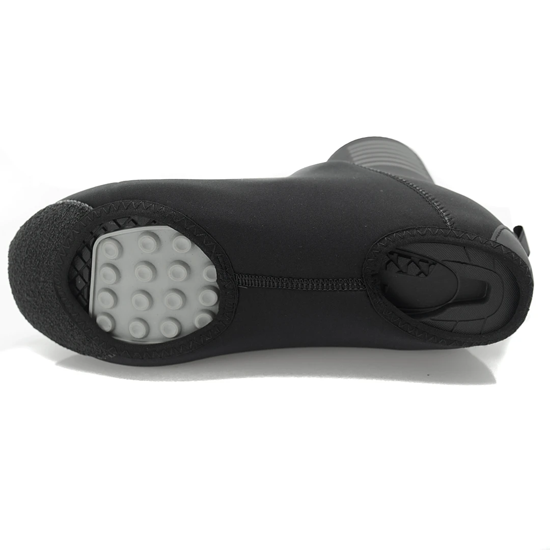 YKYWBIKE Wasserdichte Fahrradschuhüberzieher für den tiefen Winter, reflektierend, thermisch, elastisch, regenfest, dicker, Fahrrad-Überschuhe – Detail 10
