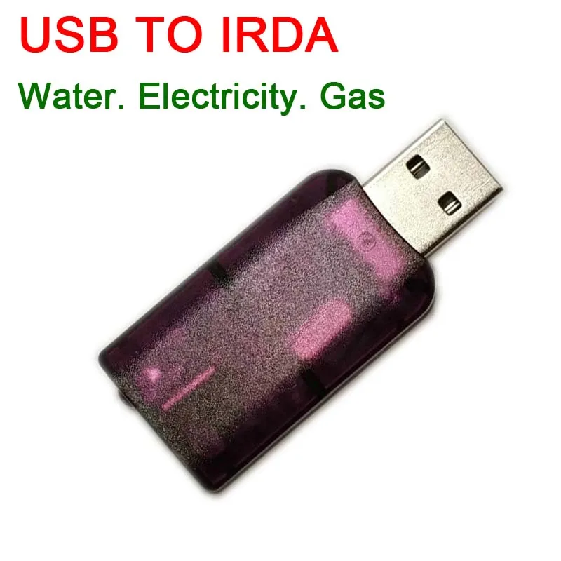 

USB to IRDA Infrared data communication equipment communication debugging test water meter, electricity meter, gas reading