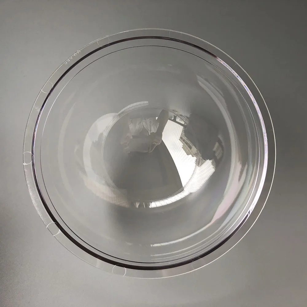162x85.5mm 6.3 Inch Acrylic Clear Camera Dome Cover Case Monitoring Housing CCTV Replacement Accessories High Speed Ball Shield