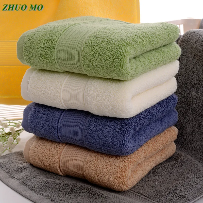 

ZHUO MO-Egyptian Cotton Face Towel, Solid Color Sports Towel, 5 Star Hotel Home Use, High Quality, 36x76cm