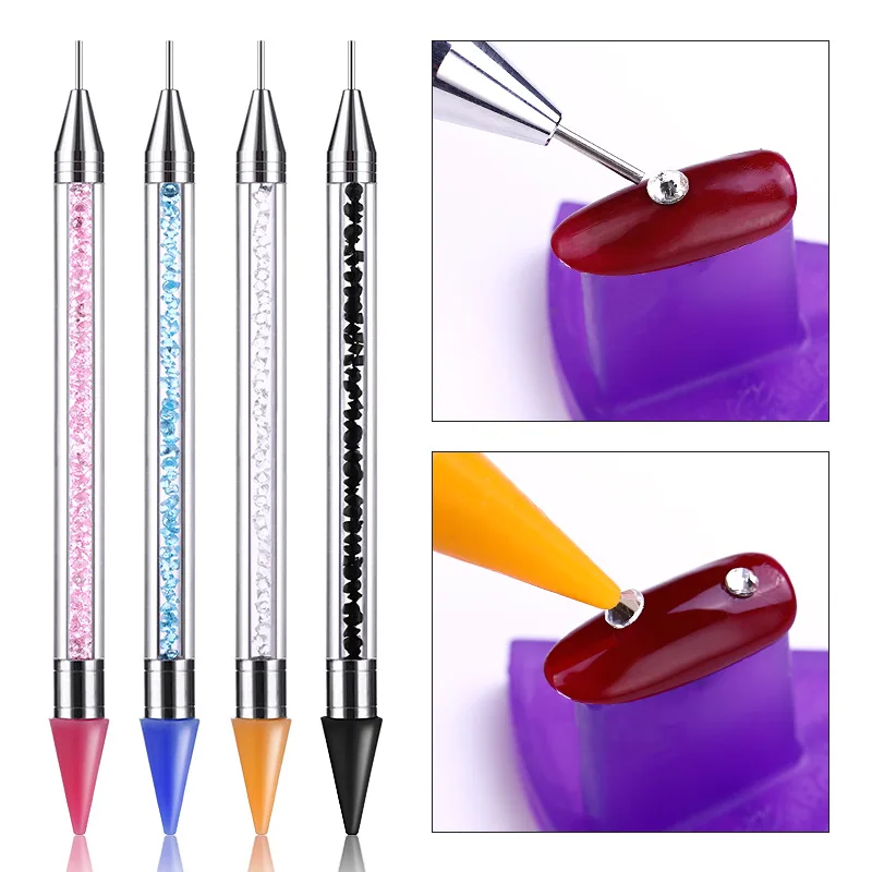 Crystal Pen Rhinestones Gems Picking Crystal Tool Wax Pencil Pen Picker Clothing Decoration Tool Diamond Painting Tools