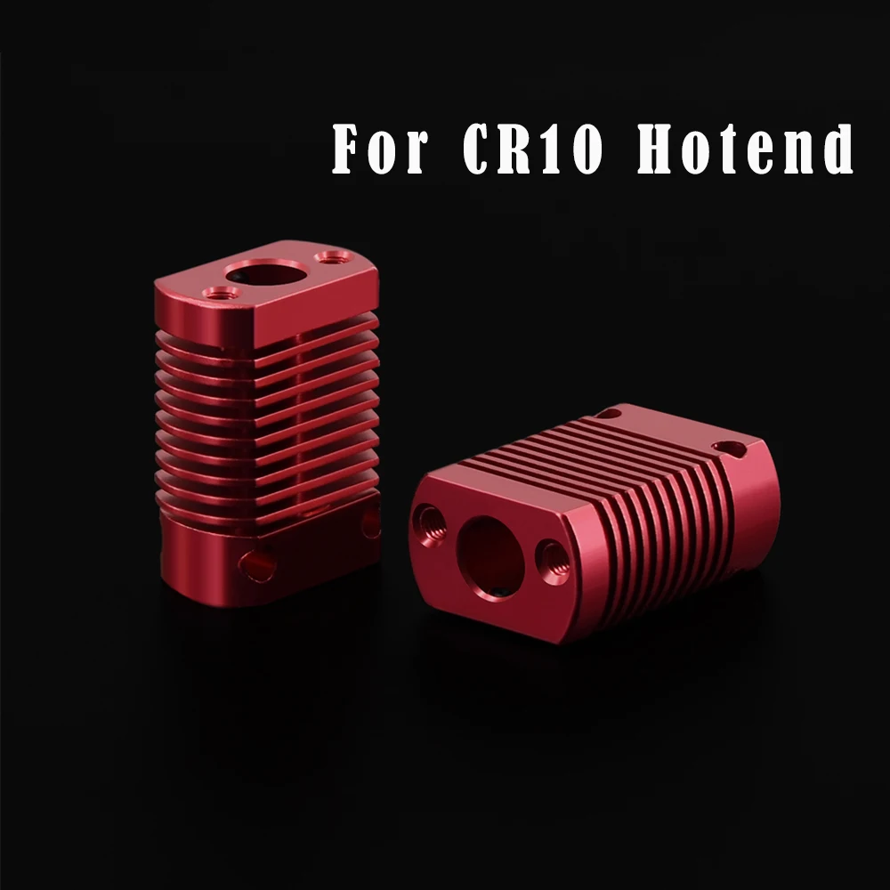 3D Printer Parts CR8 CR10 Hotend/CR10S J-head MK8 Extruder Kit /Heat sink For Ender 3/S CR10 Heatsink Aluminum Block MK8 Nozzle