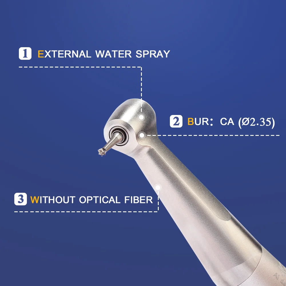 AI-FX25 contra winkel push chuck handstück 1:1 patrone & nahen welle dental zahn material ersatzteile