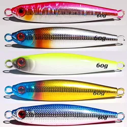 Japan 1pc 45g/60g/80g luminous/glow in dark slow jig lead fish lead jig knife jig metal jig super good quality