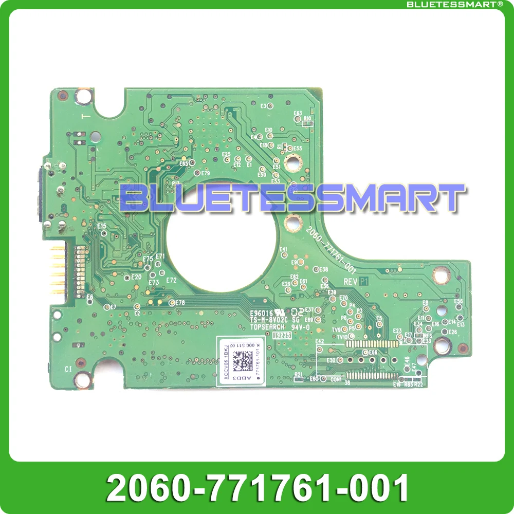 HDD PCB circuit board 2060-771761-001 REV A/P1 for WD 2.5 SATA hard drive repair data recovery