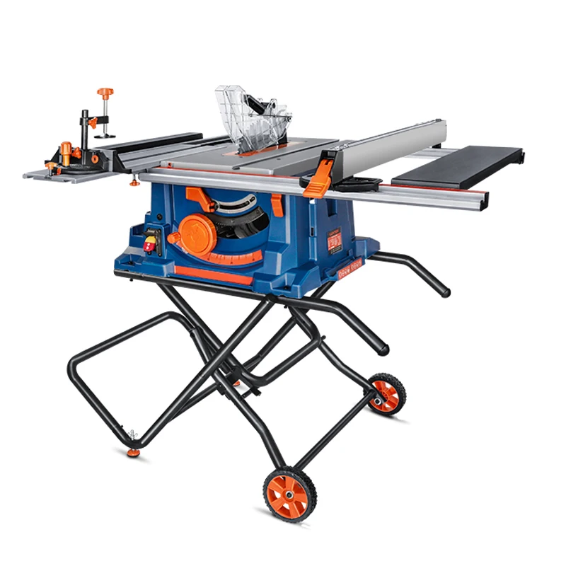 10 Inch Woodworking Multifunctional Table Saw Household Sliding Table Saw Dust-Free Electric Saw Flip Electric Circular Saw