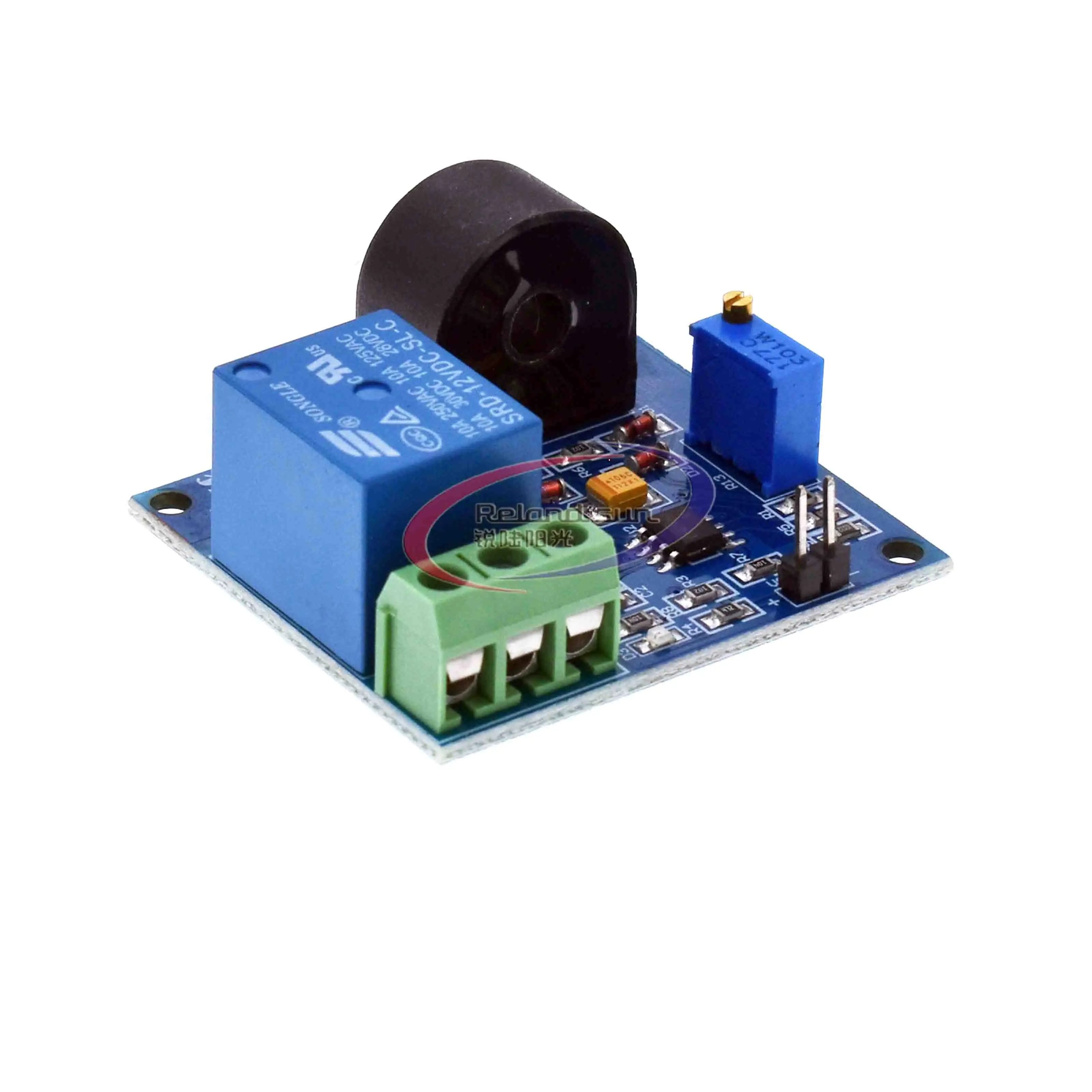 5A Overcurrent Protection Relay Module AC Current Detection Board Sensor 24V/12V/5V Relay