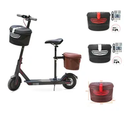 Best Selling Electric Scooter Storage Black Front Rear Carrying Foldable Basket For XIAOMI M365 Scooter Parts Electric Scooter