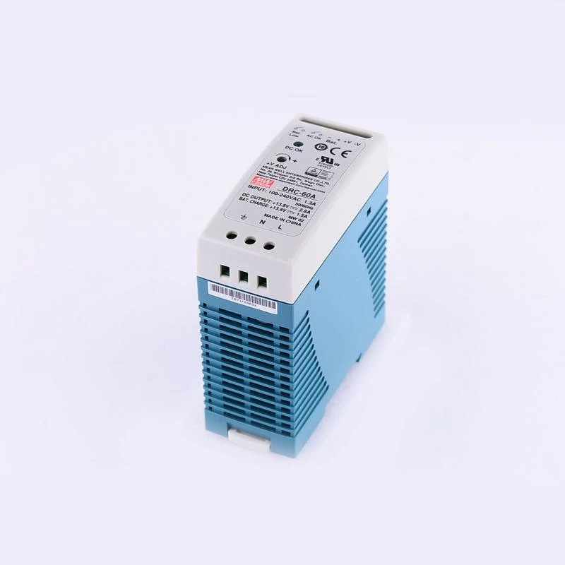 (Meanwell)DRC-40A/60A/100A/40B/60B/100B Power supply acdc 13.8/27.6V with Battery Charger UPS for security alarm system din rail