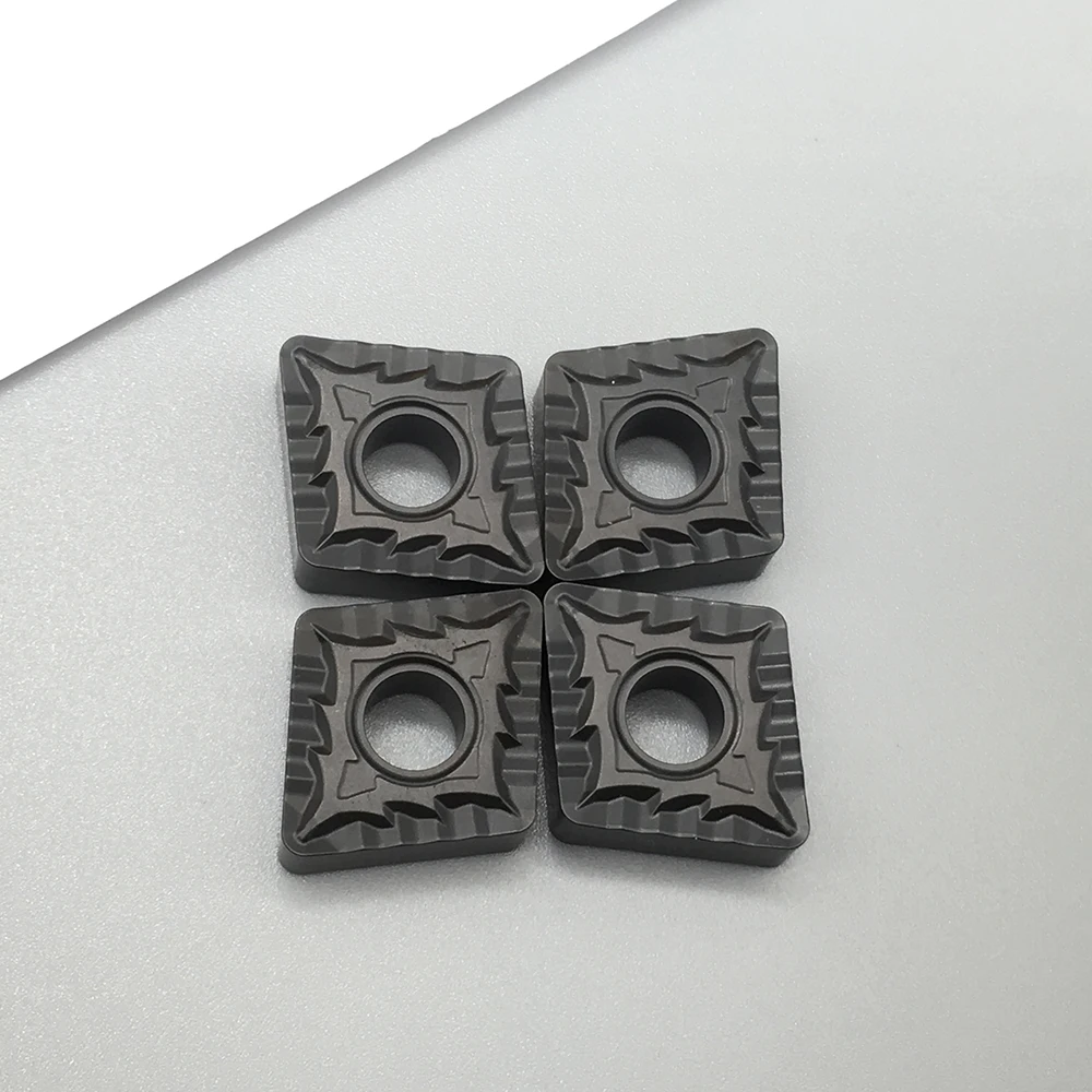 10PCS CNMG120412 CQ FT4125 สำหรับเครื่องกลึงเครื่องจักรกลชิ้นส่วนภายนอกเครื่องมือคาร์ไบด์ CNC โลหะเครื่องมือ