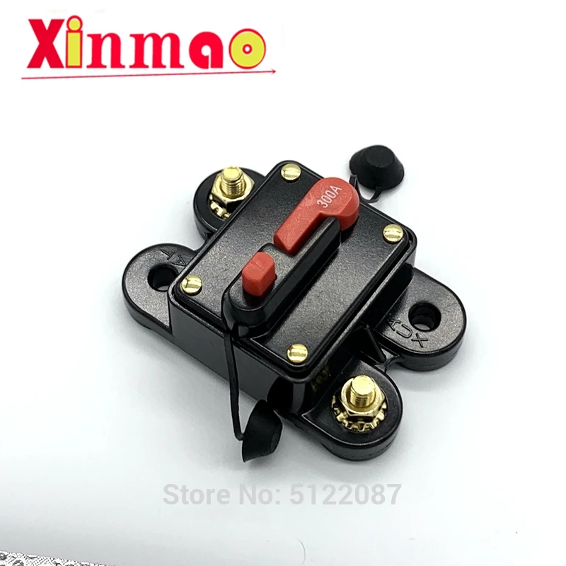 1PCS 60A 80A 100A 150A 200A 300A Car Audio Amplifier Circuit Breaker Fuse Holder AGU Style Stereo Amplifier Refi