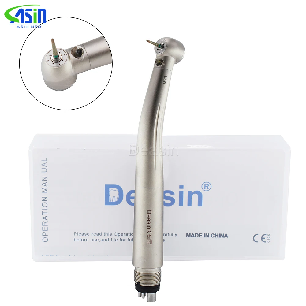 

Pana Max Plus M3 LED Dental High Speed Handpiece 8 Spray Dental Handpiece Air Turbine Ceramic Borden/Midwest 2/4Holes B2/M4