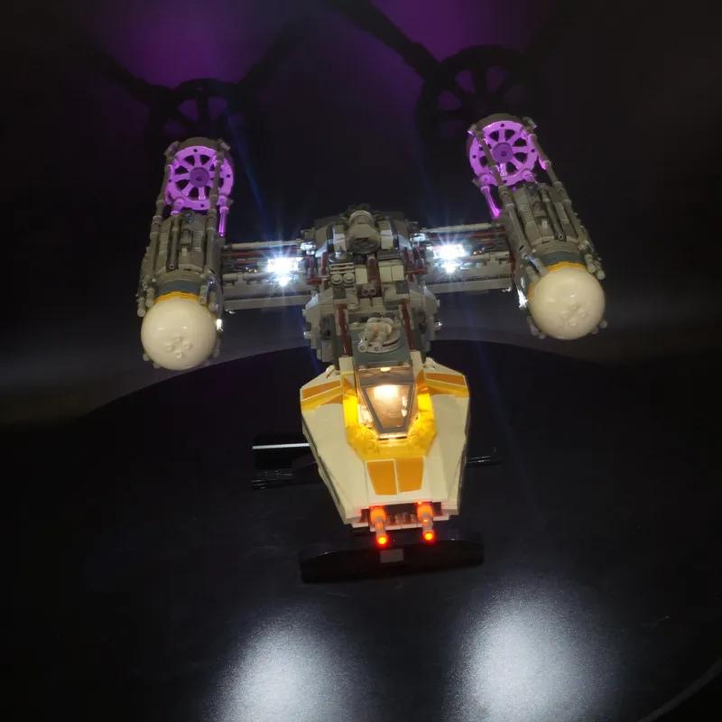 LED Licht Set Für 75181 Y-flügel Starfighter Set Modell Baustein DIY Spielzeug Blöcke Ziegel Nur Beleuchtung Kit nicht Enthalten Modell