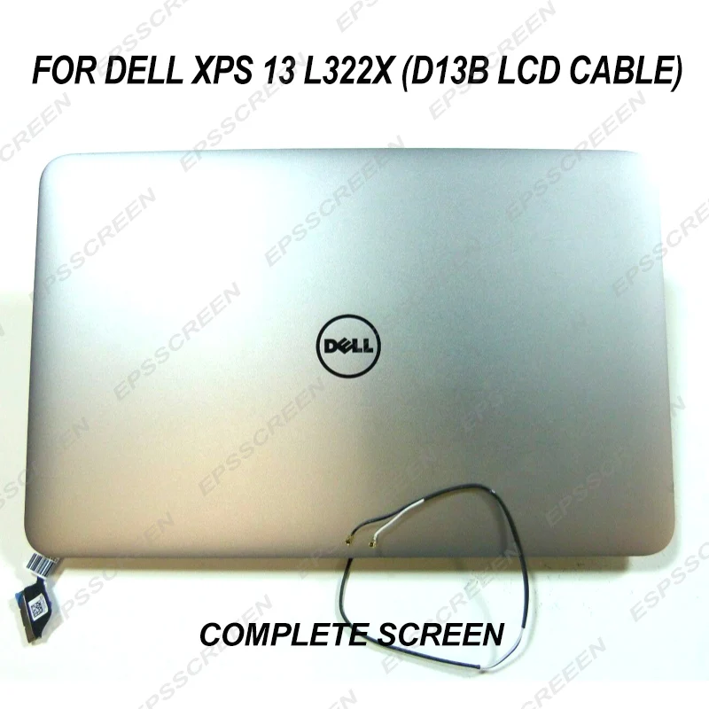 

13.3" NOEBOOK SCREEN FIT for Dell XPS 13 L322X (D13B LCD Cable) MATRIX COMPLETE TOP SET DISPLAY LCD SCREEN WITH AB COVER