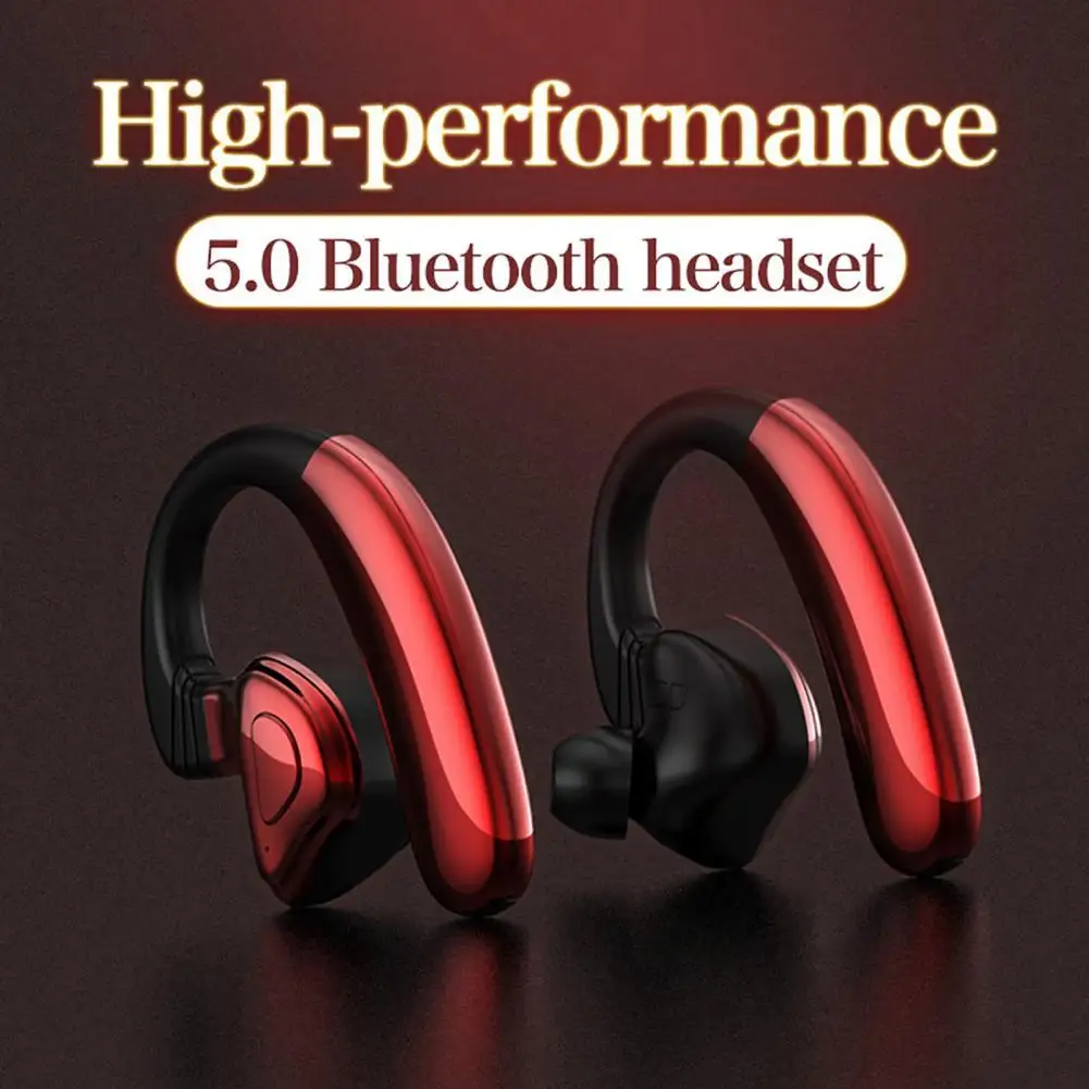 Q9S Wireless Bluetooth-compatible 5.0 Waterproof Earphones Earbuds with Voice Function