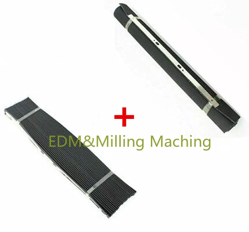 Bridgeport Milling Machine C70+71 Accordion Type Way Rubber Cover Set Front + Back 400x600mm 500x650mm CNC Milling Machine Pad