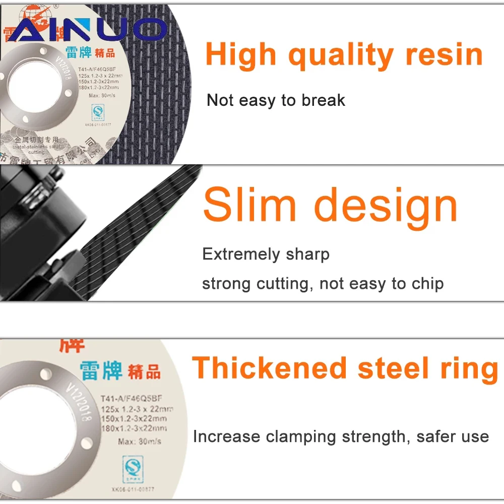 7“ Cutting Discs Metal Grinding Cut Off Wheels Resin Blade Flap Sanding Disc Angle Grinder Wheel 1-20Pcs