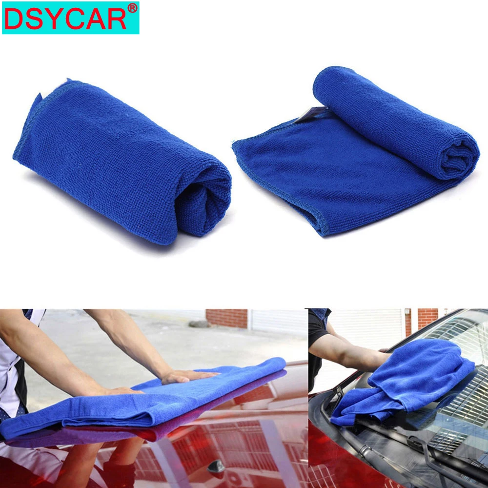 

DSYCAR Car Premium Microfiber Towels, Encrypted Thick Super Absorbent Car Drying Wash Detailing Buffing Waxing Polishing Plush