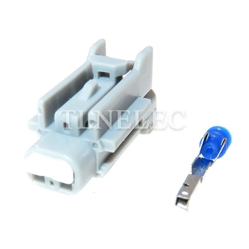 7282-7770-40 7183-7770-40 Abu-abu Tahan Air Adaptor Pria dan Wanita 2 Pin Cara Sealed auto Konektor Listrik