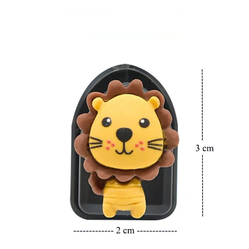 Ganchos de animales para decoración del hogar, ganchos de soporte para artículos diversos, montado en la pared, máscaras multifuncionales, organizador de llaves, 4 Uds.