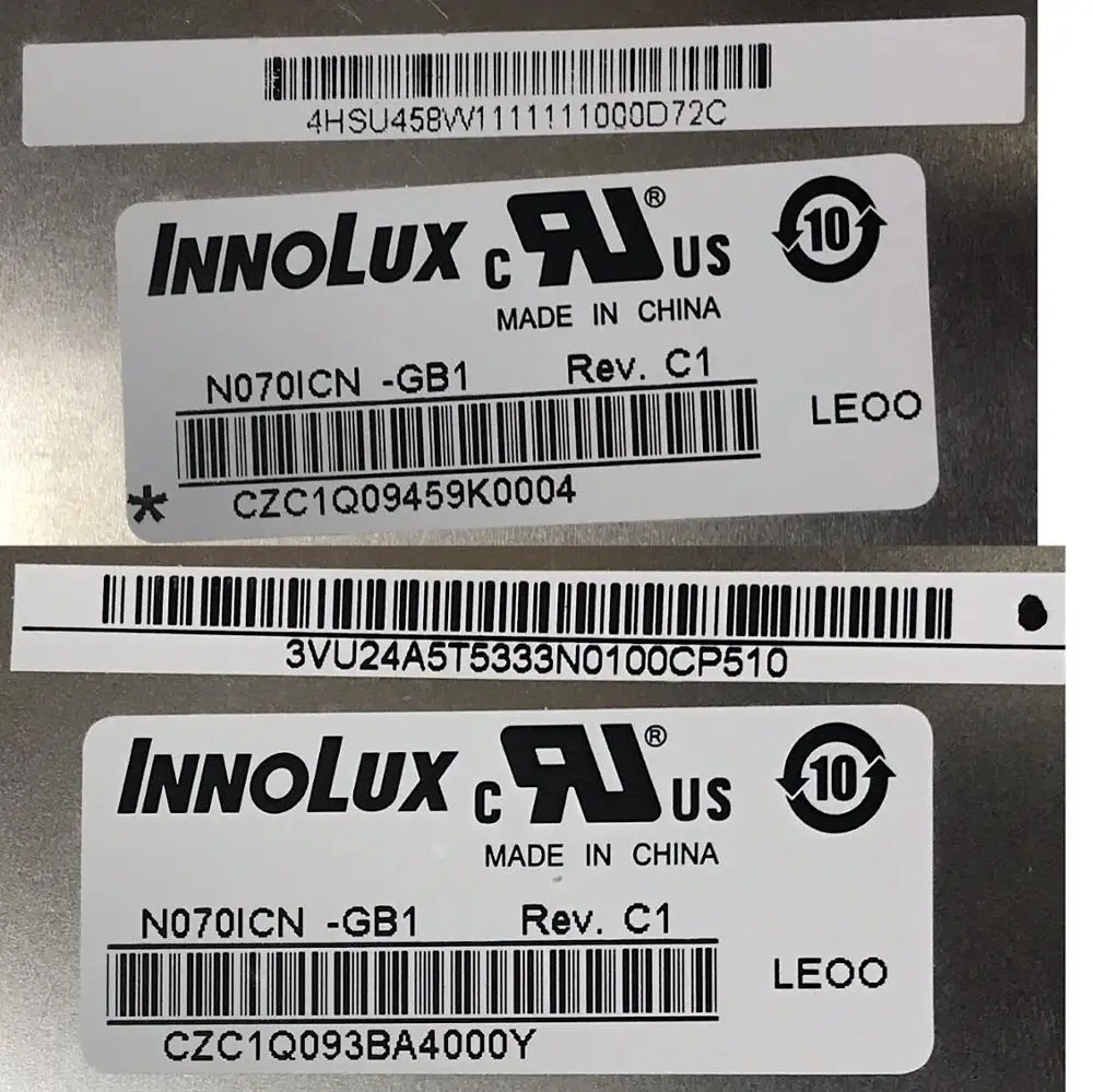 N070ICN-GB1 Rev:C1 Tm Voor Tablet Computer Lcd Displays Scherm