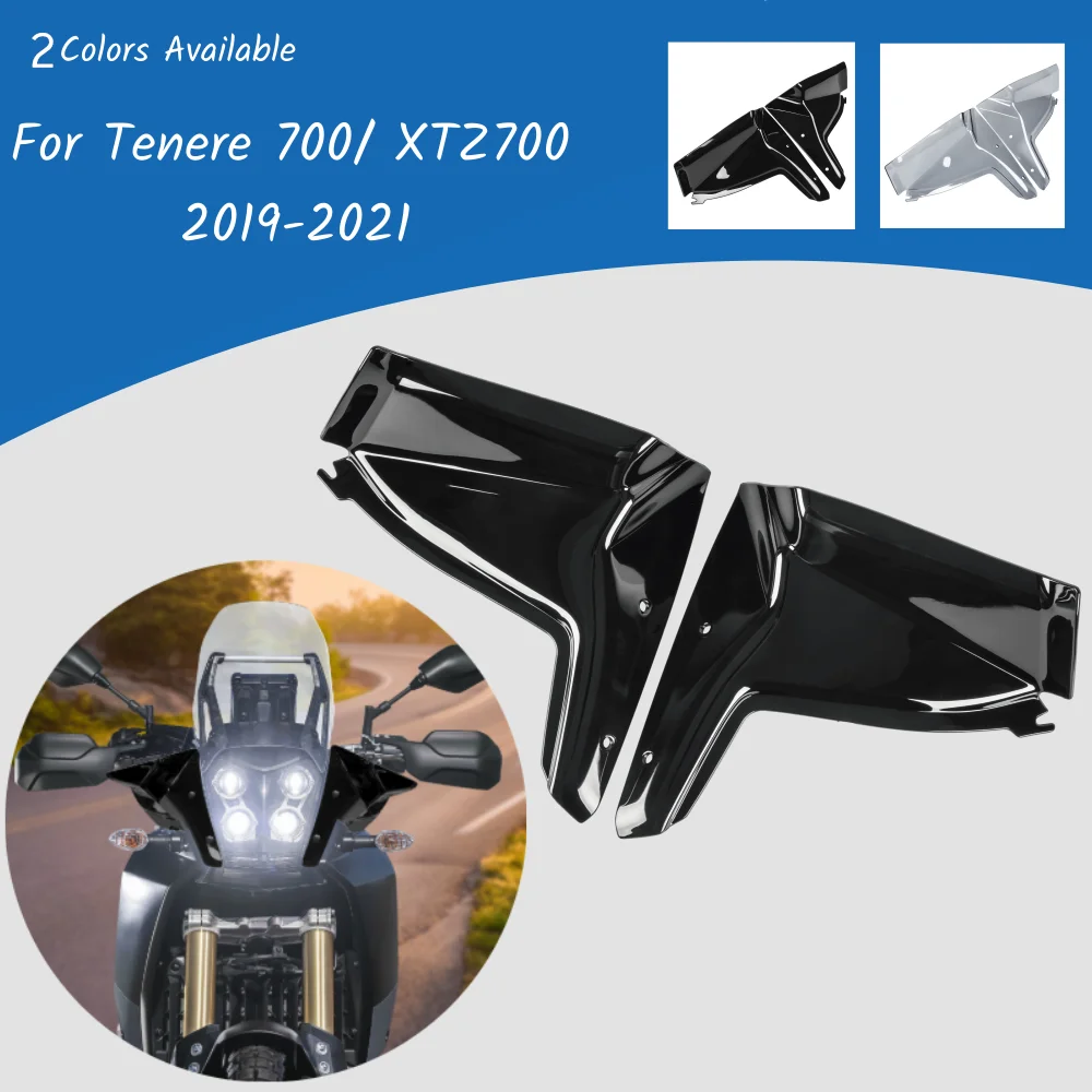 

For Yamaha Tenere 700 XTZ 700 XT700Z 2019 2020 2021 Side Windshield Windscreen Motorcycle Handshield Handle Bar Wind Deflector