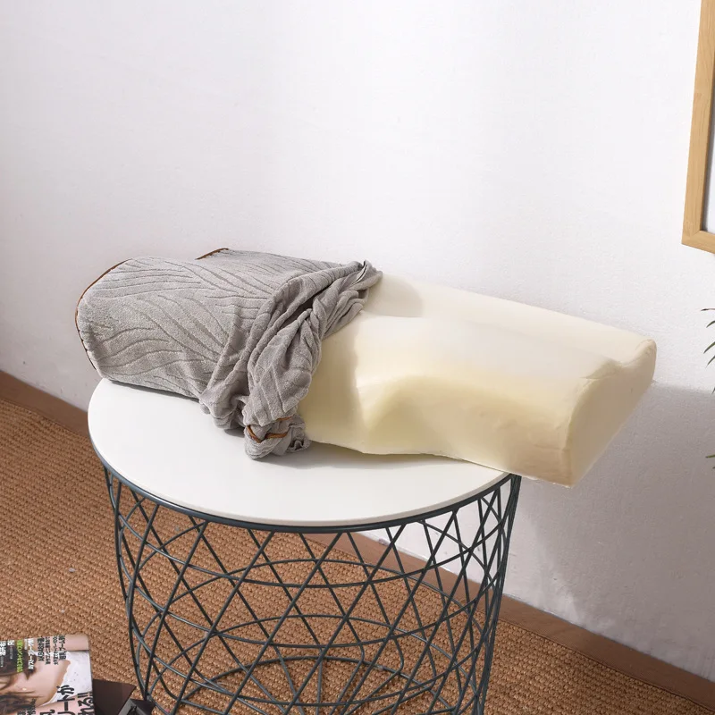 Orthopedic 50*30CM Beding Massage Pillow for Neck Pain & Protection Slow Rebound Memory Foam Pillow Cervical Sleeping Release image 4