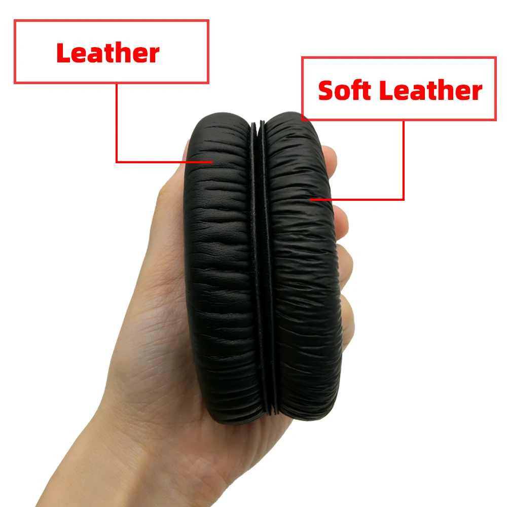 Wymienne nauszniki dla Sennheiser HD 418 419 428 429 439 438 448 449 zestaw słuchawkowy części skórzane nauszniki słuchawki pokrowiec