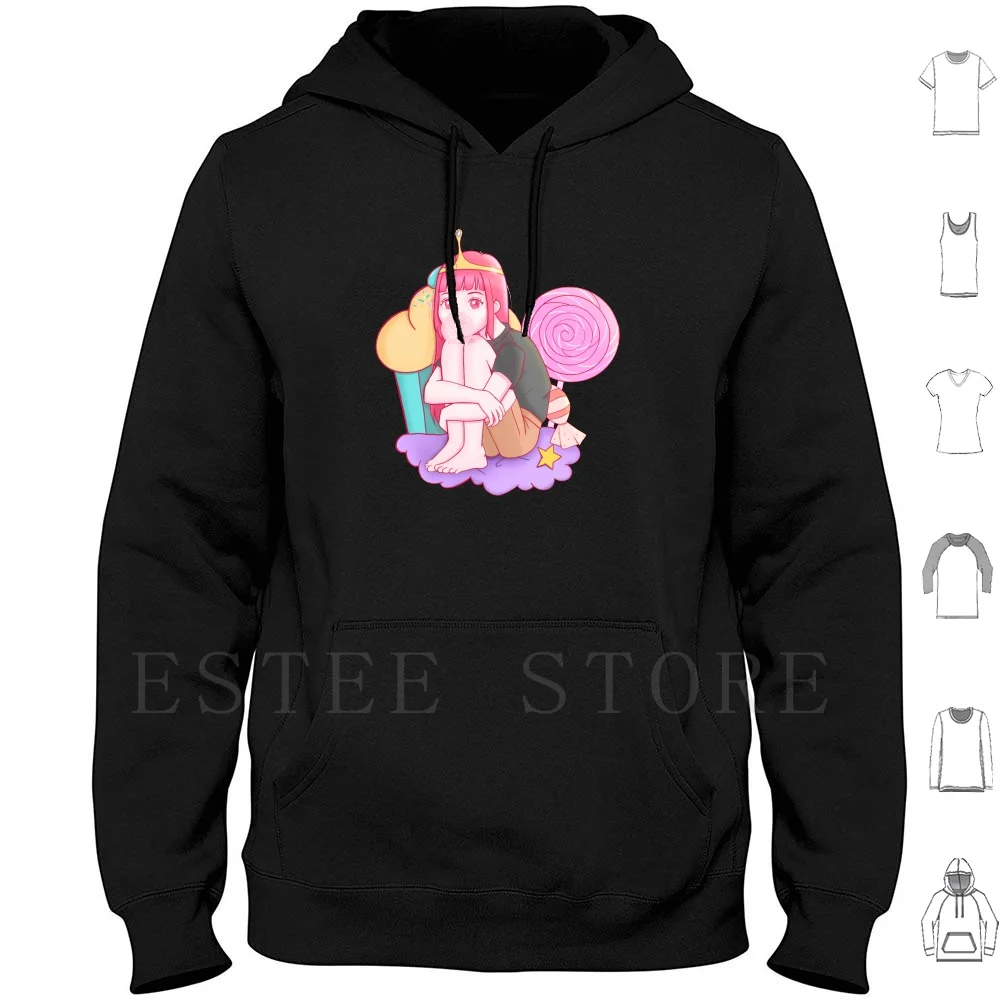 Bubblegum Princess Hoodies Long Sleeve Bubblegum Princess Bubblegum Princess Cannibal Cannibal Princess Kawaii