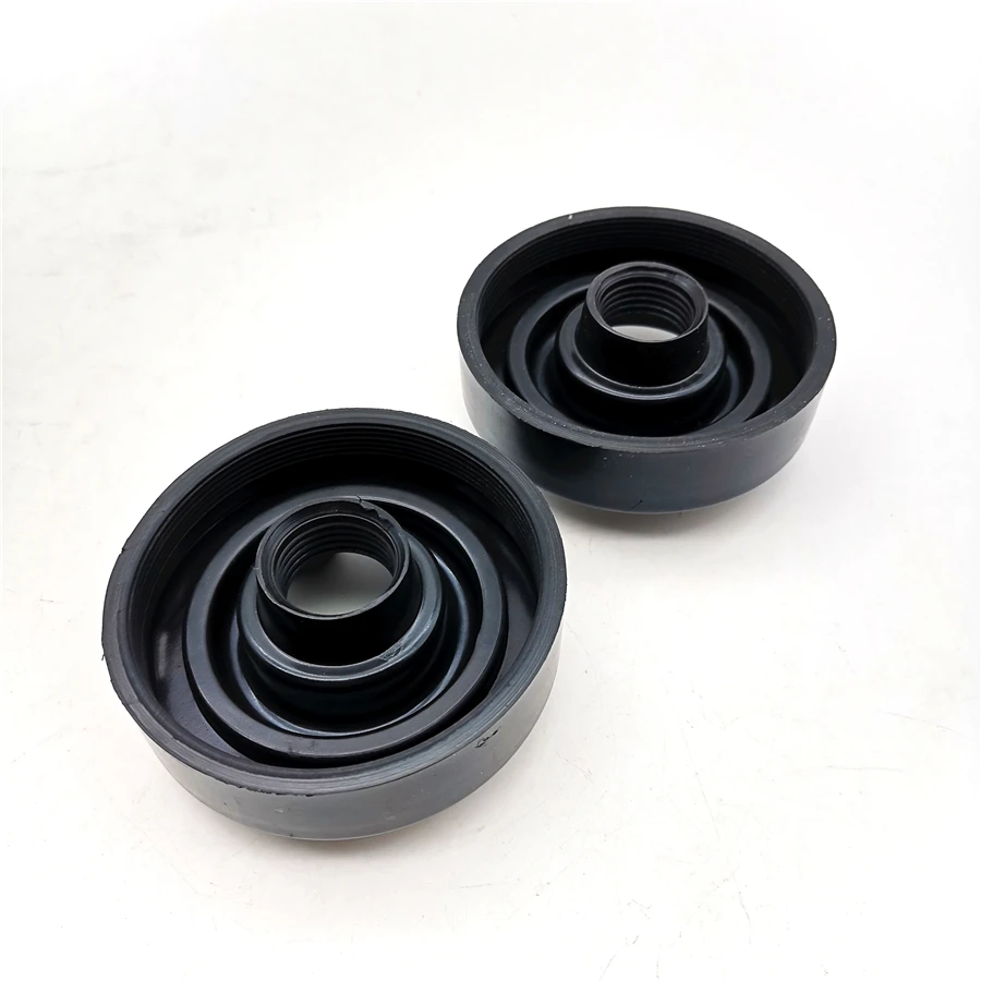 2Pcs 70mm Car Headlamp Headlight Waterproof Dustproof Cap Soft Rubber Seal Cover