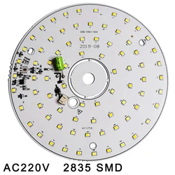 Lampa z żarówką LED Chip 3W 6W 12W 18W AC 220V 240V inteligentny IC bez potrzeby sterownik DIY naturalna biel dla led typu downlight reflektory led koraliki