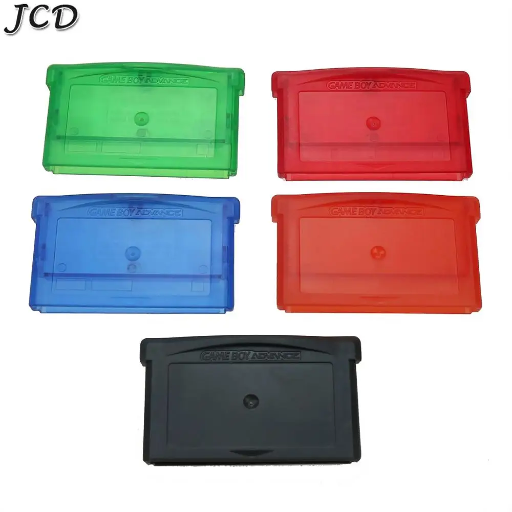 JCD 1piece Game Protective Cartridge Shell Case Card Box For GBM GBA SP NDS NDSL For Gameboy Advance GBA Storage Box Case