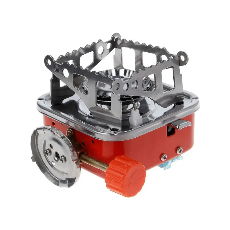 

2024 New Mini Camping Stove Folding Outdoor Gas Stove Portable Picnic Split Cooker Burner