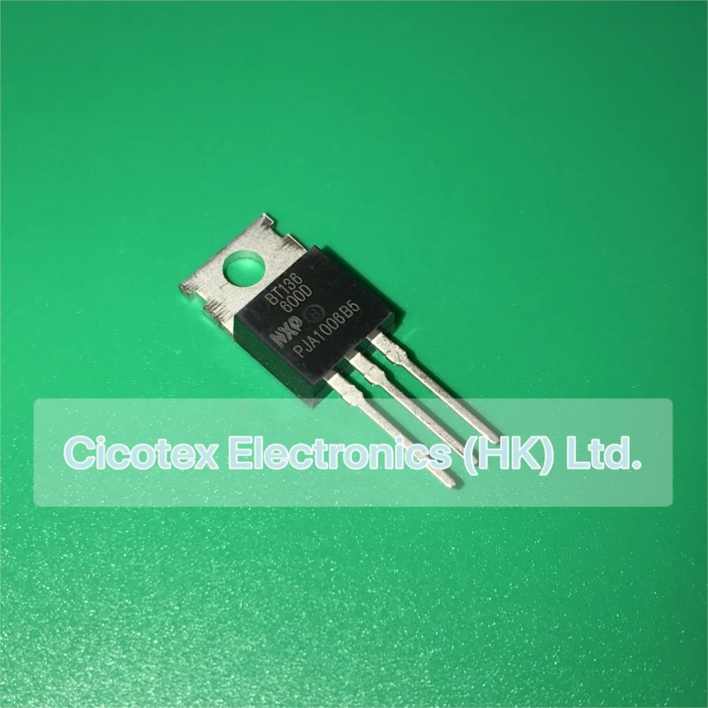 20pcs/lot BT136S-600D TO-252 136S6D BT136-600D TO220AB TRIAC SENS GATE 600V 4A DPAK BT136S600D 136S6O