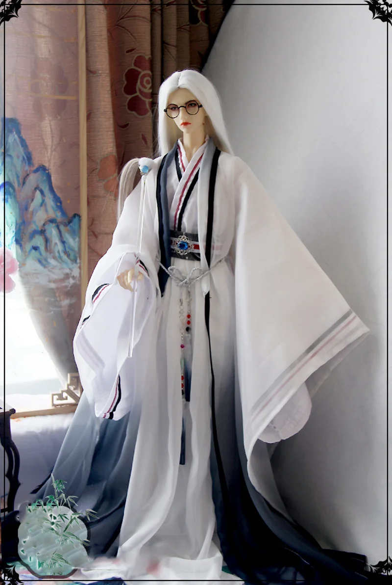 

1/3 Scale BJD Clothes Doll Accessories Ancient Costume Hanfu Dress Samurai Outfit for BJD/SD SD17 SSDF ID72 Strong Uncle C1411