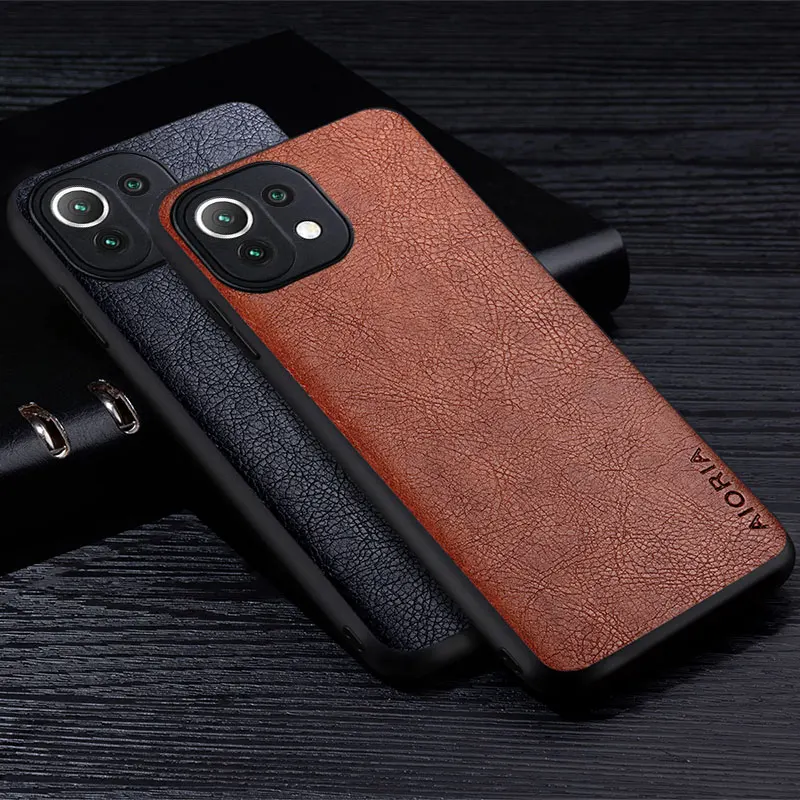 Leather Case For Xiaomi Mi 11 Lite 11T Pro Lite 5G NE Ultra Premium Retro Litchi Pattern Cover for xiaomi 11 lite pro ultra case