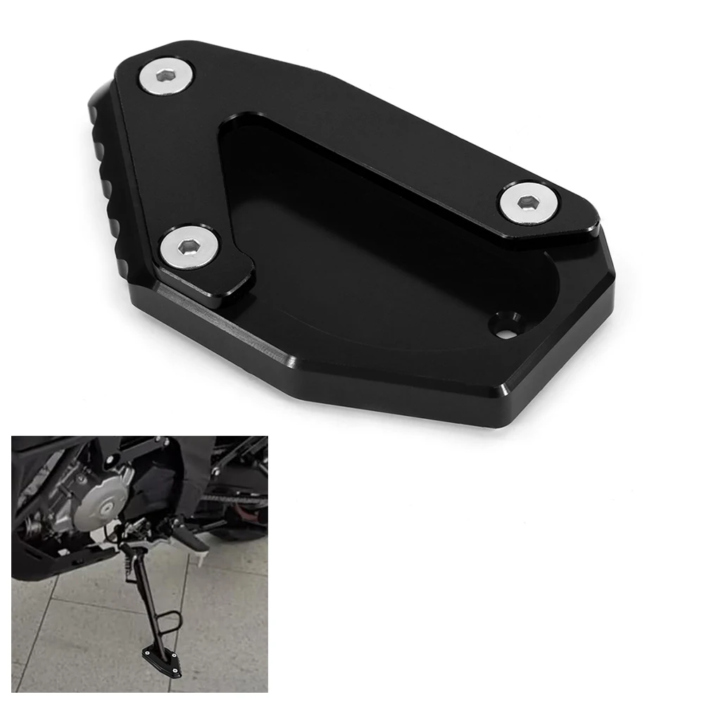 

Kickstand Shoe Fit For Suzuki V-Strom 650/XT650 2014-2024 DL650 2012-2024 Side Stand Enlarger Extension Parking Pate Pad