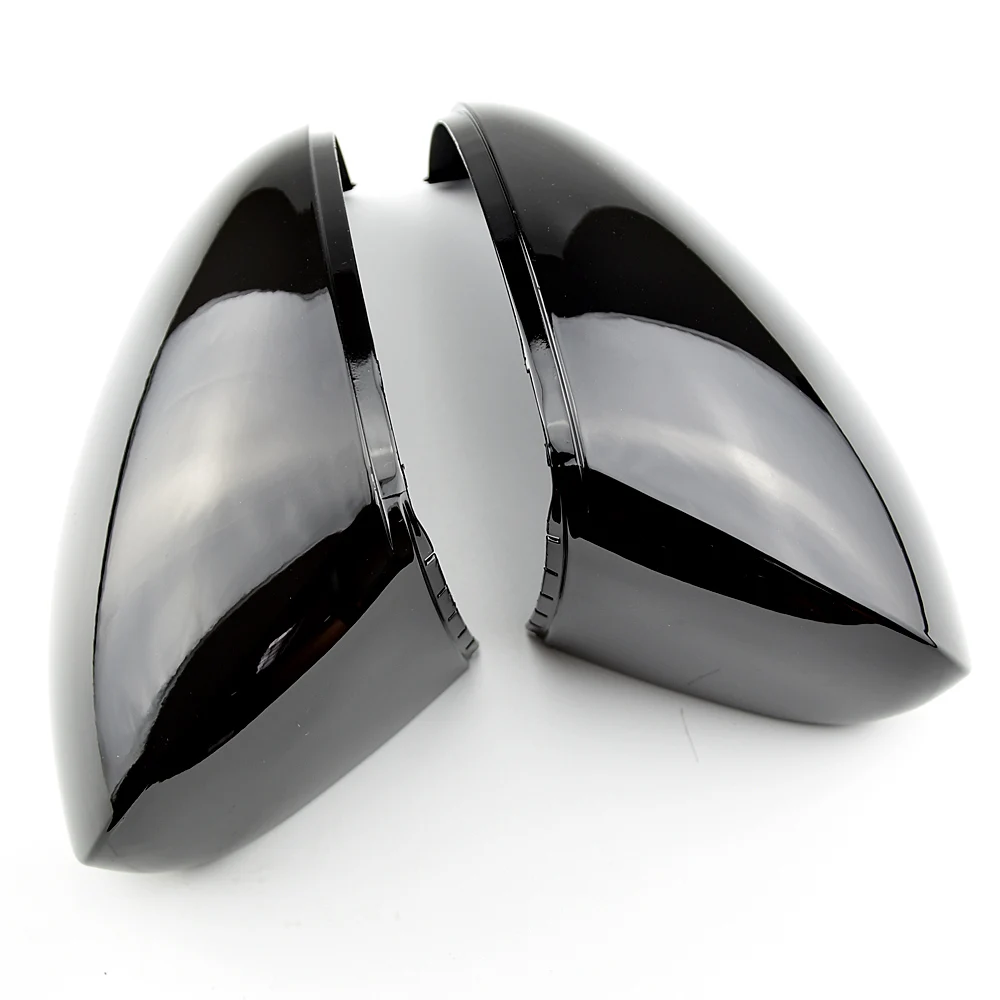 Rearview side mirror cover caps for VW Tiguan 2008-2015 Replacement Pair Side Wing Mirror Caps Cover