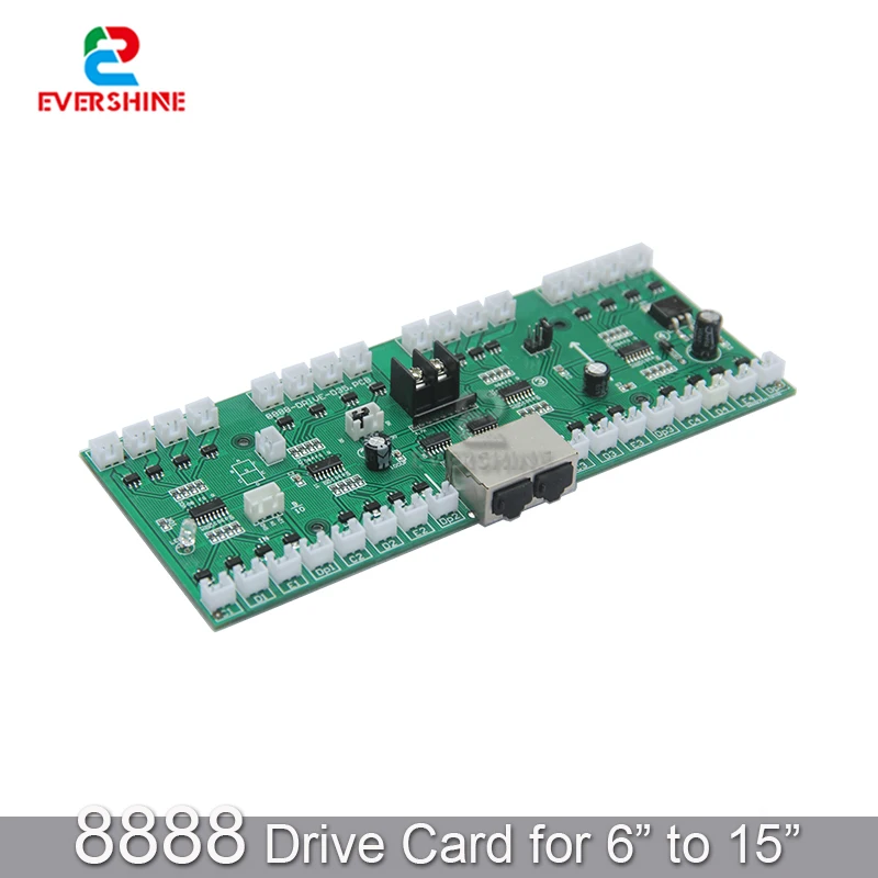 4/5/6 Number Drive Control Card For 6 Inch To 15 Inch 7 Segment Digital Number Module LED Gas Station Electronic Fuel Price Sign