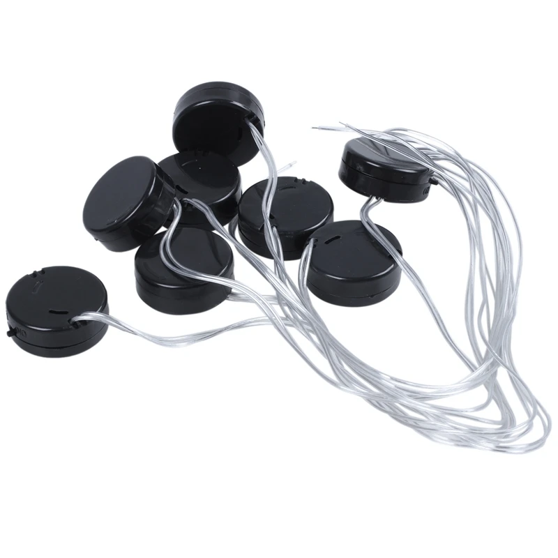 1000pcs/lot MasterFire CR2032 x2 3V Button Coin Cell Battery Holder Cover With ON/OFF Switch Leads Batteries Storage Box Case