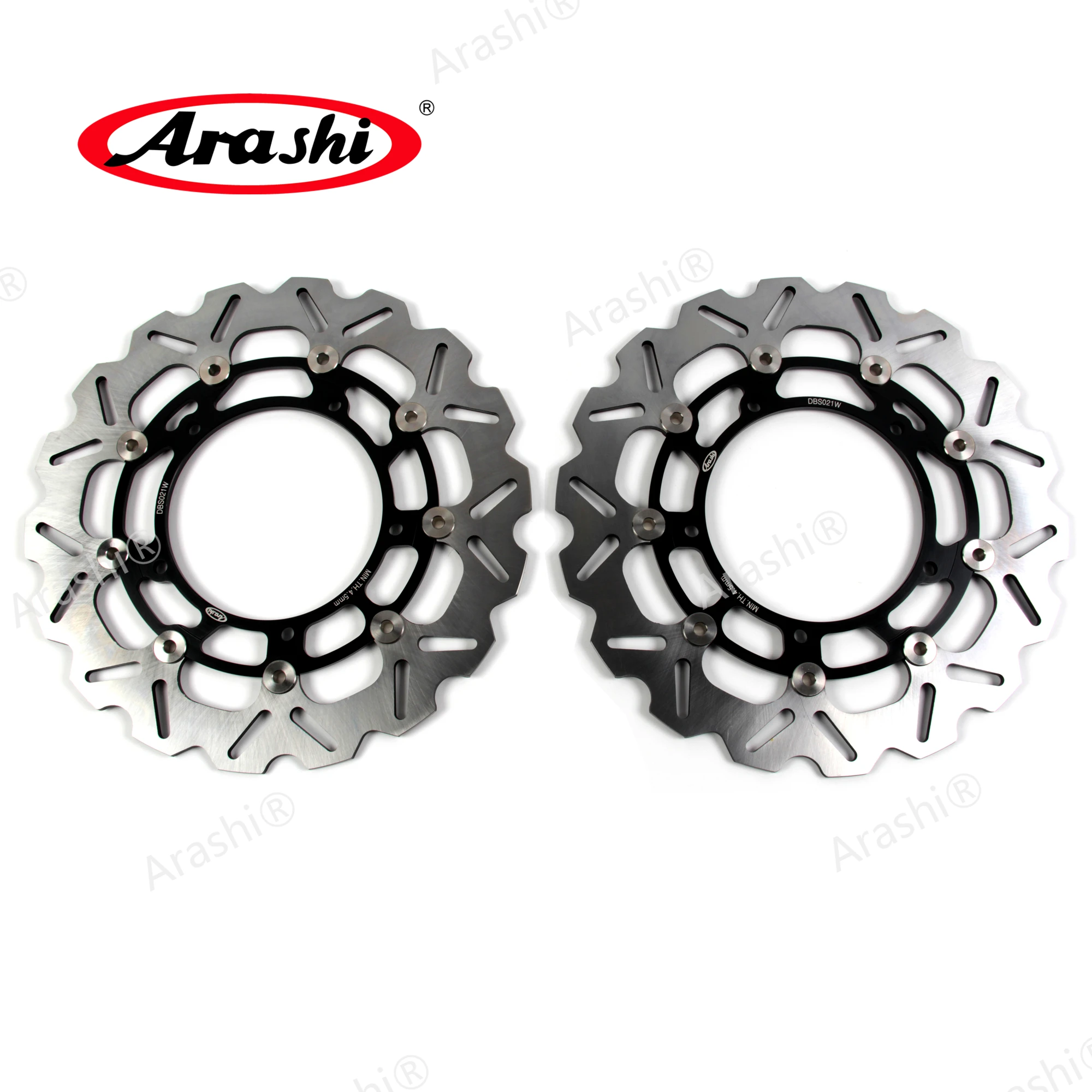 ARASHI Front Brake Discs For YAMAHA XTZ SUPER TENERE 1200 2010-2021 CNC Brake Disks Rotors 2010 2011 2012 2013 2014 2015 YZF R1