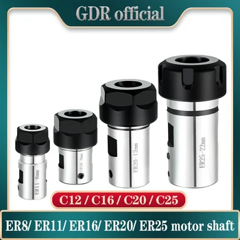 ER11 ER16 ER20 ER Mandrino pinza Albero Motore Asta di Prolunga Mandrino pinza Barra Attrezzi Set di Attrezzi 4mm 5mm 6mm 8mm portautensili staffa strumento