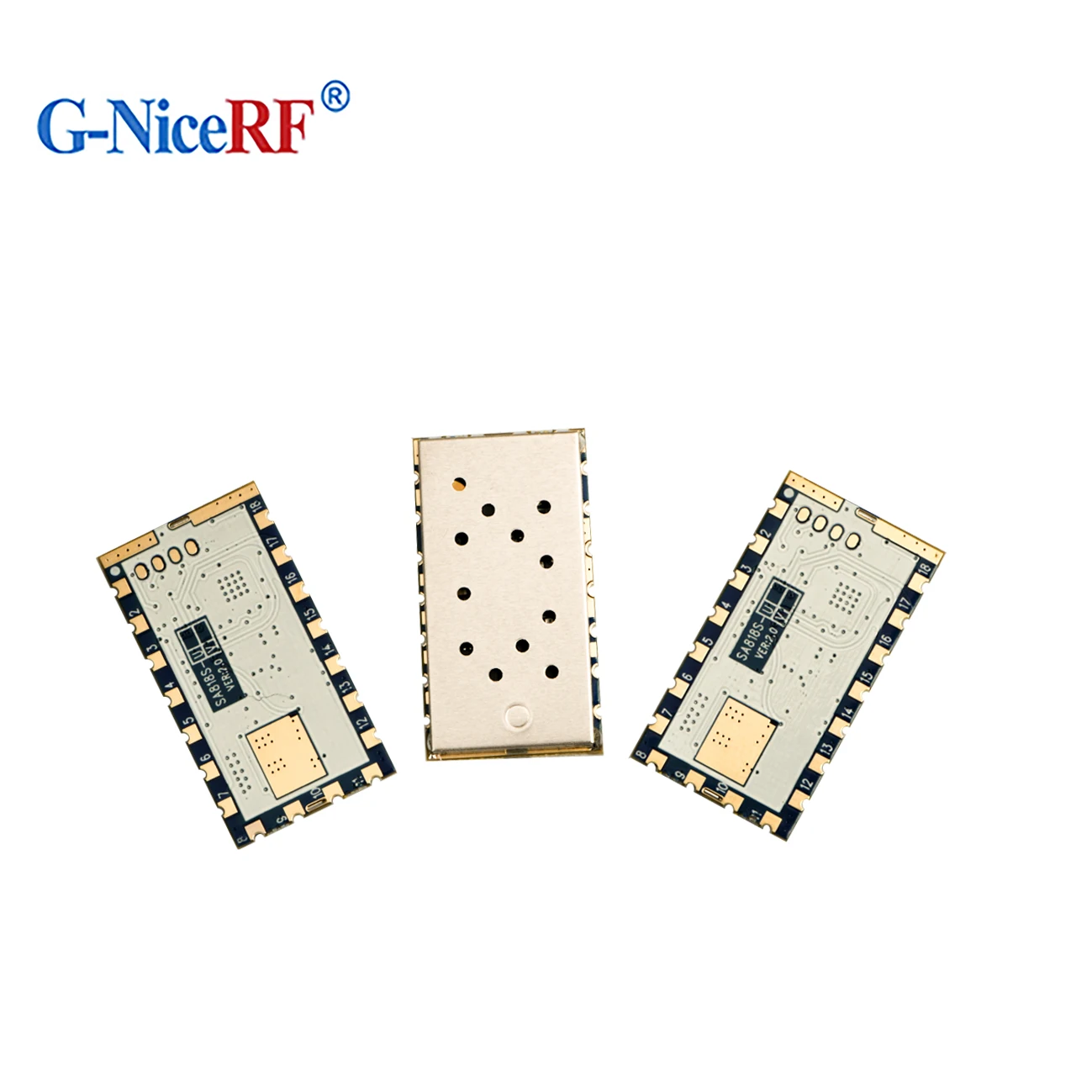 4PCS SA818S-U RDA1846S Transmitter Module 1W 400MHz to 480MHz Half-duplex Audio Voice Module