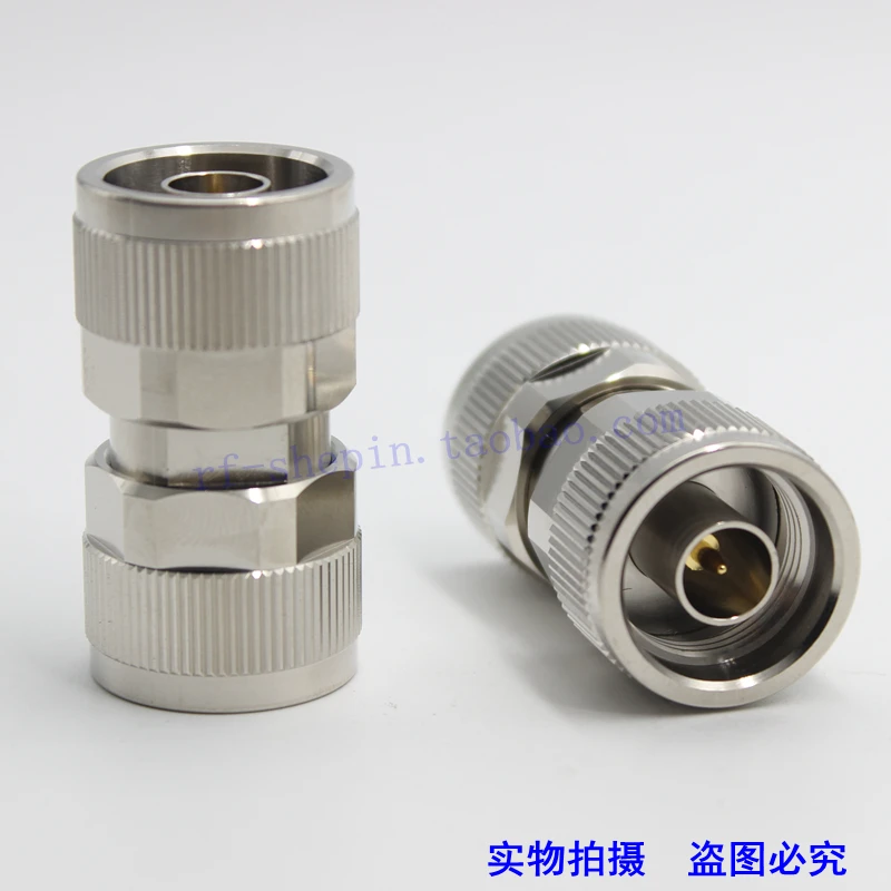 Pure copper high frequency adapter N-JJ male female thread female needle double pass adapter double male test 18G