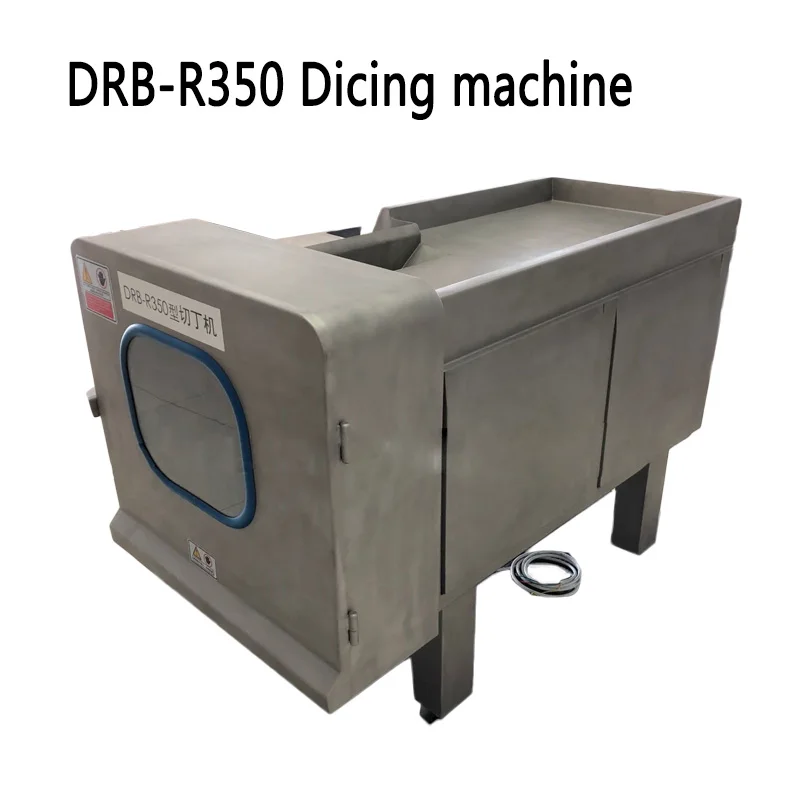 Commerciale automatico macchina a dadi In acciaio inox carne fresca dicer DRB-R350 Micro-congelato carne granello macchina di taglio 380V 3KW